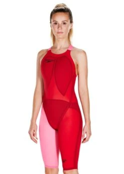 Speedo LZR Elite 2 Closedback Kneeskin - Fed Red / Blaze