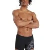Speedo HyperBoom Placement V-Cut Aquashort - Black/ Oxid Grey 2 Speedo HyperBoom Placement V-Cut Aquashort - Black/ Oxid Grey -Speedo Store 8 097349023 1