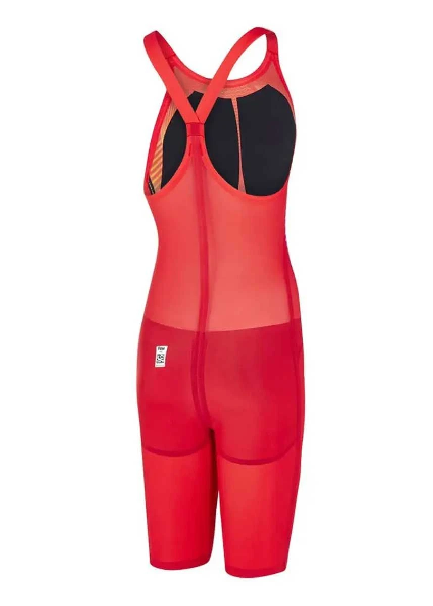 Speedo LZR Racer X Closedback KneeSkin Lava Red / Black / Electric Pink 5 Speedo LZR Racer X Closedback KneeSkin Lava Red / Black / Electric Pink - Image 3