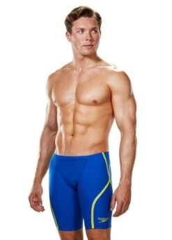 Speedo LZR Racer X Jammers - Beautiful Blue / Radical Green