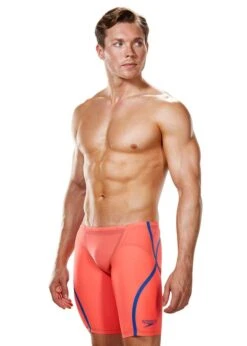 Speedo LZR Racer X Jammers - Siren Red / Beautiful Blue