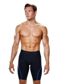 Speedo LZR Racer X High Waisted Jammers - Navy / Beautiful Blue -Speedo Store 8 09755a138 a