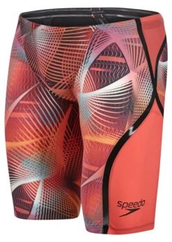 Speedo LZR Racer X High Waisted Jammer Red / Black -Speedo Store 8 09755b454 1 1