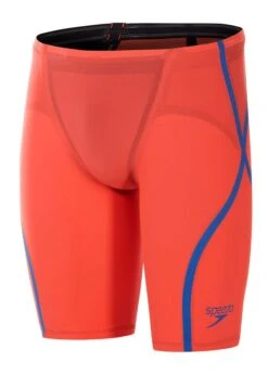 Speedo LZR Racer X High Waisted Jammers - Siren Red / Beautiful Blue -Speedo Store 8 09755c370 fr new