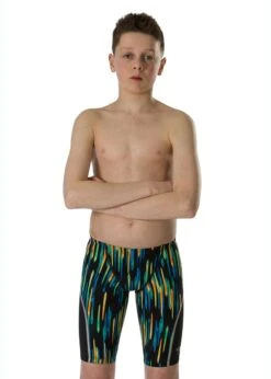 Speedo Boys Fastskin Junior LZR Racer X Jammer - Black / Chroma Blue / Brilliant Blue 9 Speedo Boys Fastskin Junior LZR Racer X Jammer - Black / Chroma Blue / Brilliant Blue -Speedo Store 8 10628c724 c