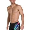 Speedo Echo Focus Placement Digital V Aquashort- Black/Lava Red/ Fluo Green -Speedo Store 8 10850d189 b 1
