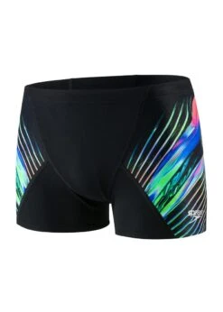 Speedo Echo Focus Placement Digital V Aquashort- Black/Lava Red/ Fluo Green -Speedo Store 8 10850d189 1