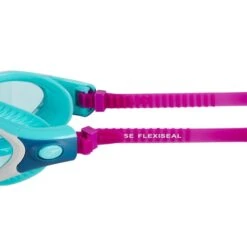 Speedo Futura Biofuse Flexiseal Female Goggles - Diva / White / Peppermint -Speedo Store 8 11314b978 d