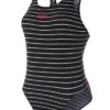 Speedo Endurance+ Printed Medalist Swimsuit - Black / White 2 Speedo Endurance+ Printed Medalist Swimsuit - Black / White -Speedo Store 8 11692c891