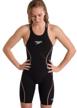 Speedo Fastskin LZR Pure Intent Closedback Kneeskin - Black -Speedo Store 8 11974d168 a