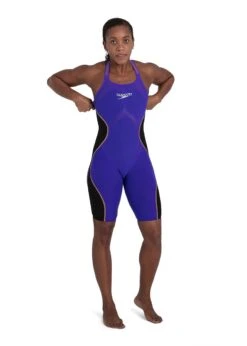 Speedo Fastskin LZR Pure Intent Closedback Kneeskin - Ultraviolet -Speedo Store 8 119759190 5