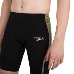 Speedo Fastskin LZR Pure Intent High Waist Jammer - Stealth Hex -Speedo Store 8 11977f313 5