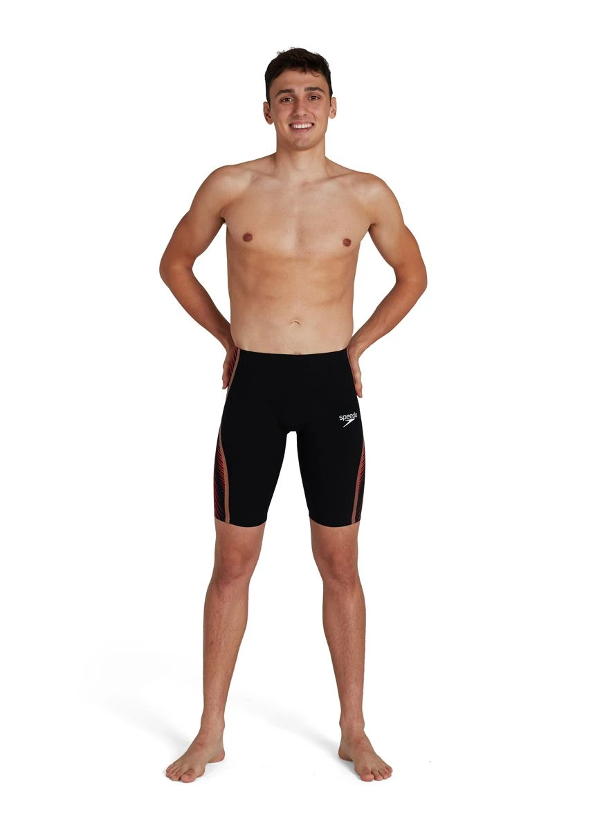 Speedo Fastskin LZR Pure Intent High Waist Jammer - Sonic Stealth 4 Speedo Fastskin LZR Pure Intent High Waist Jammer - Sonic Stealth - Image 2
