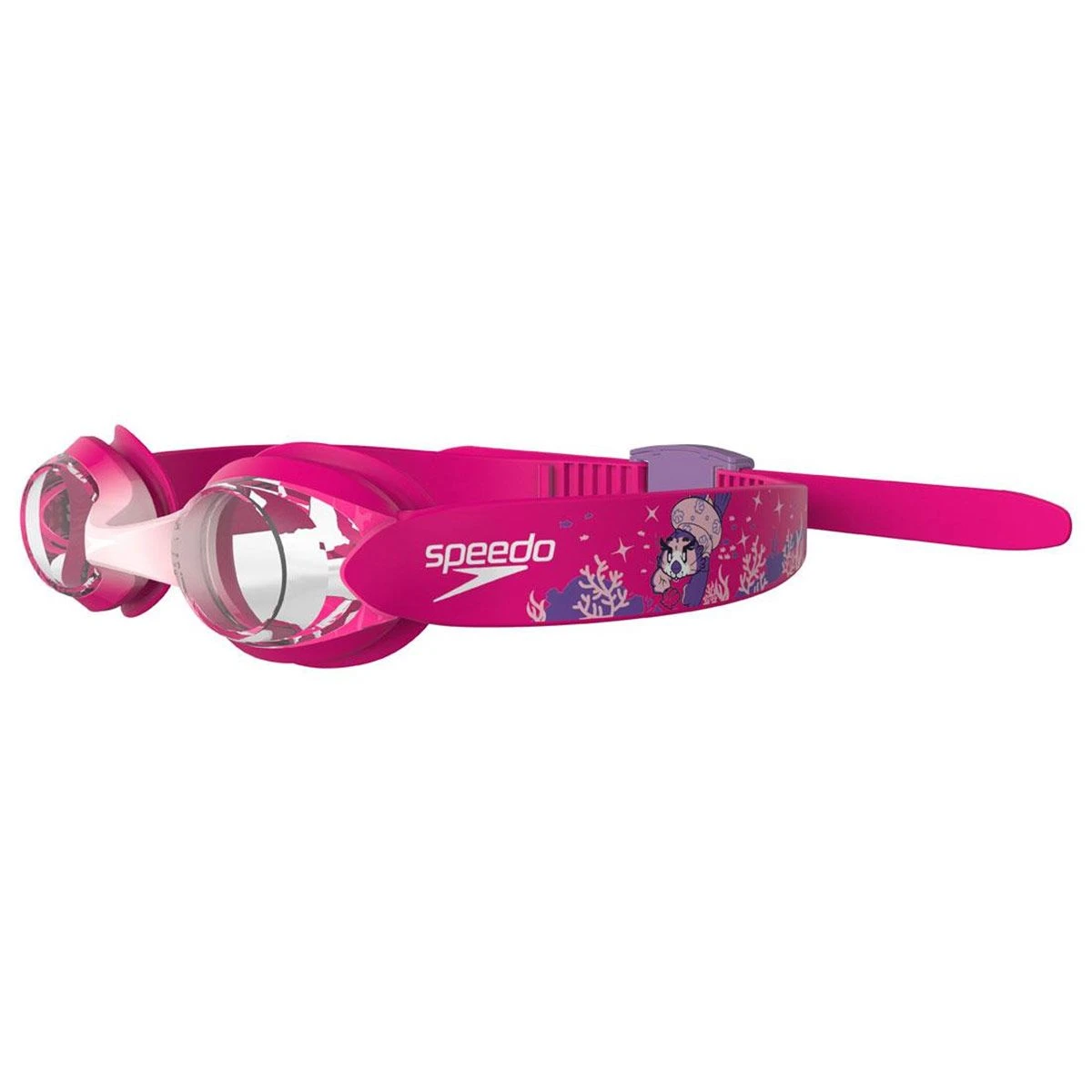 Speedo Infant Illusion Goggles - Electric Pink/Sweet Taro/Blossom 3 Speedo Infant Illusion Goggles - Electric Pink/Sweet Taro/Blossom - Image 2
