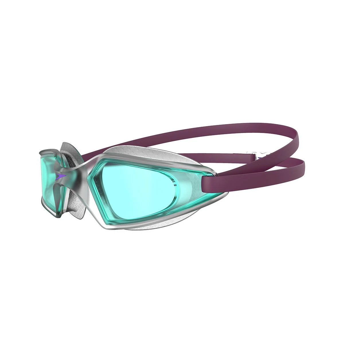 Speedo Hydropulse Junior Goggles - Deep Plum / Light Blue 5 Speedo Hydropulse Junior Goggles - Deep Plum / Light Blue - Image 3
