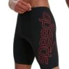 Speedo Boom Logo Placement Jammer - Black/ Fed Red 1 Speedo Boom Logo Placement Jammer - Black/ Fed Red -Speedo Store 8 12416c728