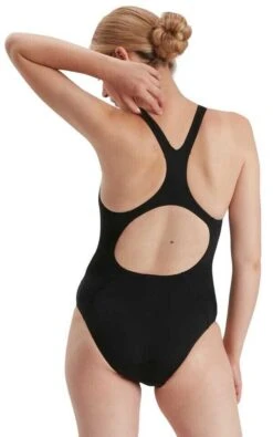 Speedo Eco Endurance+ Medalist Plus Size Swimsuit - Black -Speedo Store speedo eco endurance medalist swimsuit 8 134710001 black 1