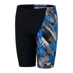 Speedo Boy's Digital Allover V Cut Jammer - Black/ Pool/ Chroma Blue/ White -Speedo Store tumbnail 010e905d 7c17 46d3 8797 a68f3622c2a1