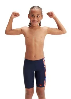 Speedo Boys Hyper Boom Panel Jammer - True Navy/Volcanic Orange/True Cobalt -Speedo Store tumbnail 02593895 bb5c 4d84 b4cb 0deaa27559d8