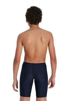 Speedo Boy's Medley Logo Jammer - Navy/ Fake Green