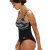 Speedo Shaping Contour Eclipse Printed Swimsuit - Black / White -Speedo Store tumbnail 0aa352b4 964d 4c54 9c8c 654e40f68e7c
