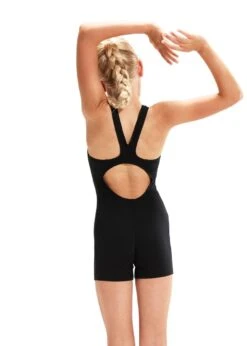 SPEEDO GIRLS ECO ENDURANCE+ LEGSUIT - BLACK