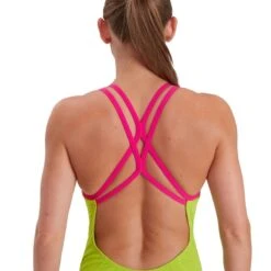 Speedo Solid Starback Swimsuit - Atomic Lime/ Electric Pink -Speedo Store tumbnail 0fdfc234 092b 4d32 bc7d 323c2d6e16d1