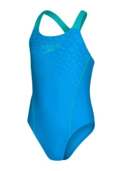 Speedo Girl's Medley Logo Medalist Swimsuit - Bondi Blue/ Aquarium -Speedo Store tumbnail 1234abe4 b799 416b b867 809fe23c97c9