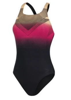 Speedo Digital Placement Medalist Swimsuit - Black/ Papaya Punch/ Magenta -Speedo Store tumbnail 17a47df8 b6df 4b00 90d6 b07f830d75e2