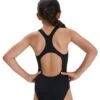 Speedo Girl's ECO Endurance+ Medalist Swimsuit - Black