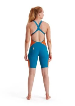 Speedo Fastskin LZR Pure Intent Openback Kneeskin - Pacific Inferno -Speedo Store tumbnail 1a35b925 fb82 40b1 9526 143fb4bbc72f