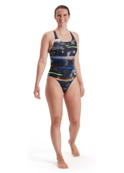 Speedo Women's Placement Digital Powerback Swimsuit - Black/ Salso/ White/ Blue -Speedo Store tumbnail 1d2ac28c 75c5 4f6f 91fe 2e5e9a92bb9c