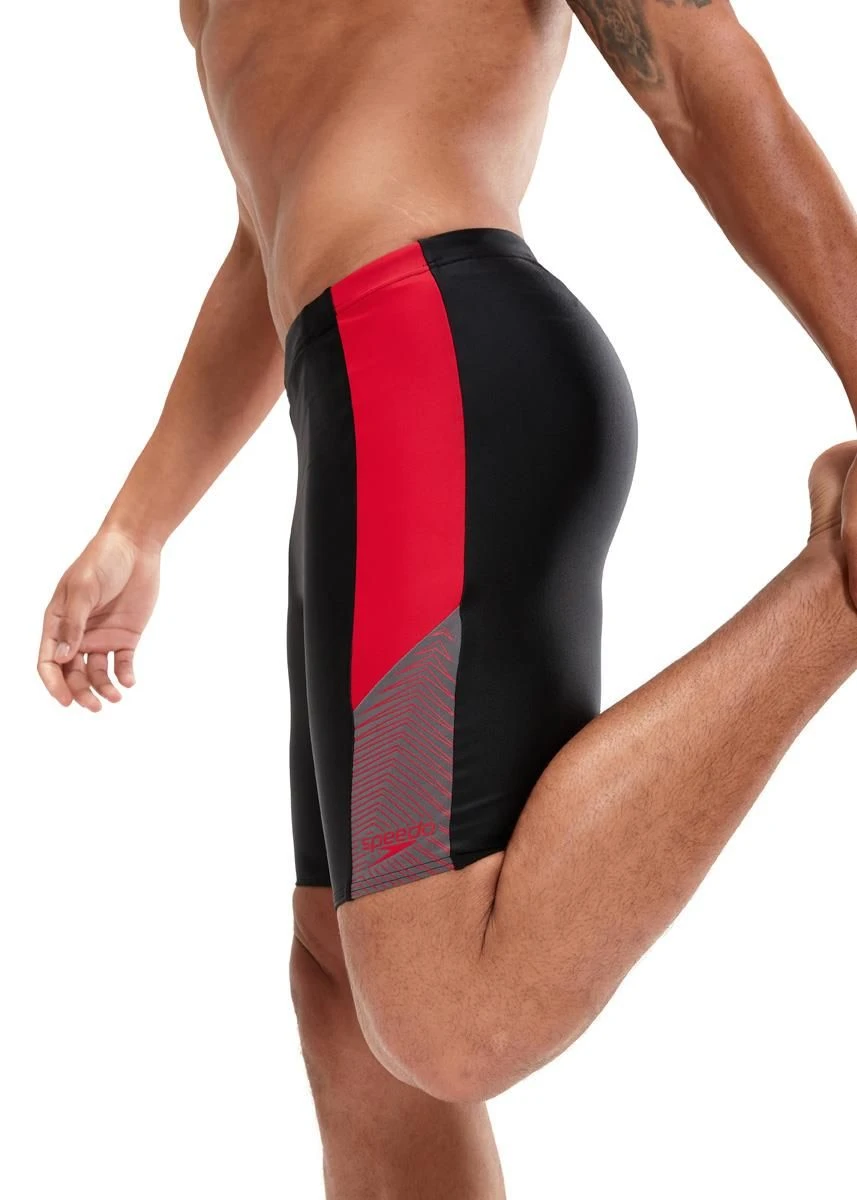 Speedo Dive Jammer - Black/Fed Red/Dove Grey 8 Speedo Dive Jammer - Black/Fed Red/Dove Grey - Image 6
