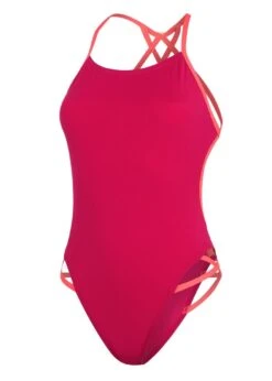 Speedo Solid Freestyler Swimsuit - Magenta/ Phoenix Red -Speedo Store tumbnail 212ad047 4c18 457a a3c9 fe5a24c9f2a1