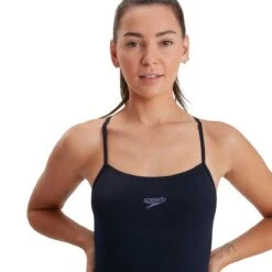 Speedo Eco Endurance+ Thinstrap Swimsuit - Navy -Speedo Store tumbnail 28c4234c 13d4 4233 9222 77eae5dfa8c9