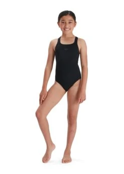 Speedo Girl's ECO Endurance+ Medalist Swimsuit - Black -Speedo Store tumbnail 2b261e19 9cf0 4f10 94a2 095867967a39