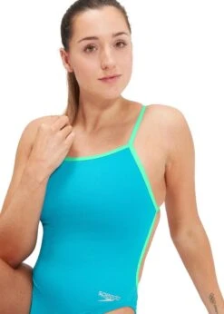 Speedo Solid Vback Swimsuit - Aquarium/ Fake Green -Speedo Store tumbnail 2e64c61b d8e0 4755 bea8 236c5639f3ac