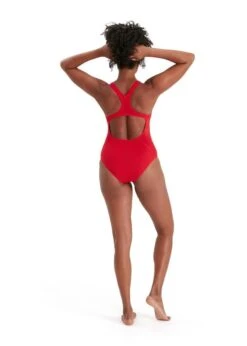 Speedo Eco Endurance+ Medalist Swimsuit - Fed Red