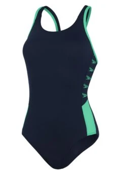 Speedo Boom Logo Splice Muscleback Swimsuit - Ture Navy/ Fake Green -Speedo Store tumbnail 353f5c6d dccc 44bc aa02 9fb5740c8e1b
