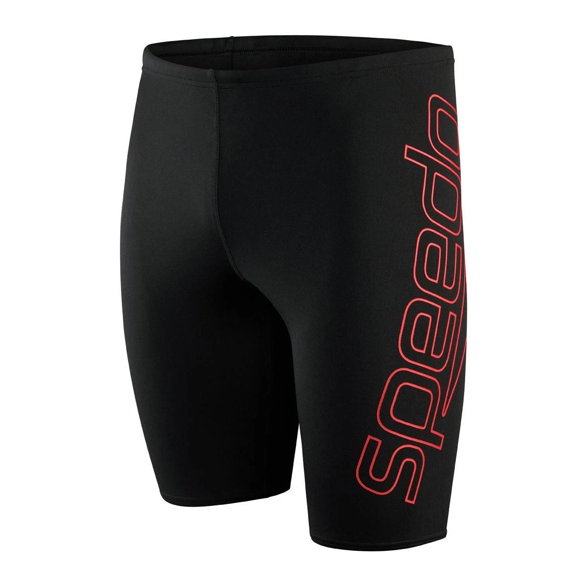 Speedo Boom Logo Placement Jammer - Black/ Fed Red 8 Speedo Boom Logo Placement Jammer - Black/ Fed Red - Image 6