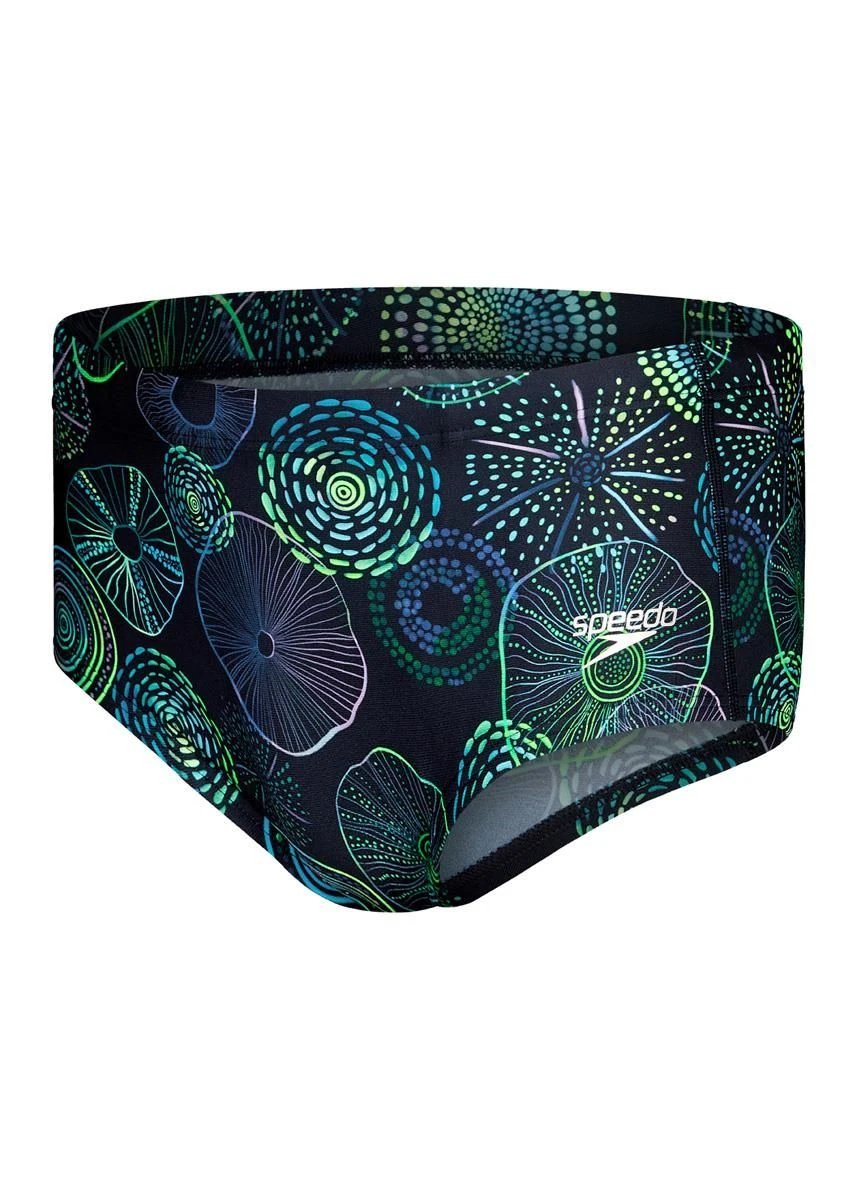 Speedo Allover Digital 17cm Briefs - Jellyfish Glows 8 Speedo Allover Digital 17cm Briefs - Jellyfish Glows - Image 6