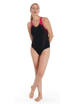 Speedo Plastisol Laneback Swimsuit - Black/ Magenta 9 Speedo Plastisol Laneback Swimsuit - Black/ Magenta -Speedo Store tumbnail 44506194 334d 45a1 8acc d6ff1328d6e5