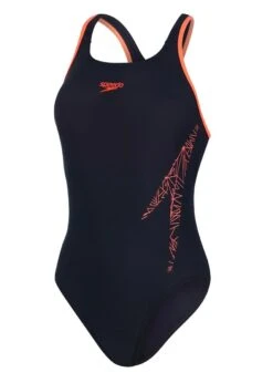 Speedo Hyperboom Placement Racerback Swimsuit - True Navy/ Siren Red -Speedo Store tumbnail 44bafffd cb73 4521 a6e4 ad84bfae2c82