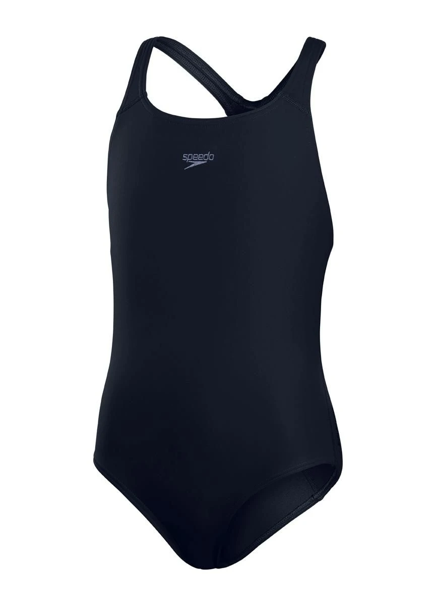 Speedo Girls Eco Endurance+ Medalist Swimsuit - True Navy 5 Speedo Girls Eco Endurance+ Medalist Swimsuit - True Navy - Image 3