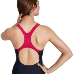 Speedo Medley Logo Medalist Swimsuit - True Navy/ Magenta -Speedo Store tumbnail 469cfa25 d044 4a43 aaa5 2ad55d622f2d