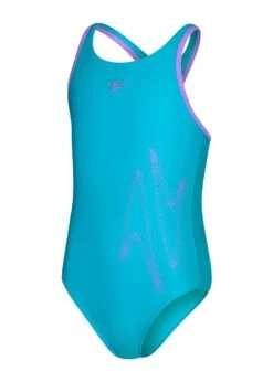 Speedo Girl's HyperBoom Placement Flyback Swimsuit - Bolt/ Miami Lilac -Speedo Store tumbnail 47168261 18b4 46aa 96ce 0a52ed857609