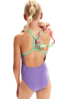 Speedo Girl's Solid Lane Line Back Swimsuit - Miami Lilac/ Fake Green 9 Speedo Girl's Solid Lane Line Back Swimsuit - Miami Lilac/ Fake Green -Speedo Store tumbnail 48164f1a 9df2 4663 b994 5773ffbba8ca