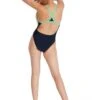 Speedo Hyperboom Turnback Swimsuit - True Navy/ Fake Green/ Pool -Speedo Store tumbnail 483ffb9d 2ea5 4f50 b9c3 5fdd21657b17
