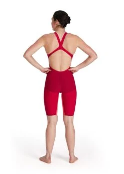 Speedo Fastskin LZR Pure Valor Openback Kneeskin - Sunrise