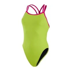 Speedo Solid Starback Swimsuit - Atomic Lime/ Electric Pink -Speedo Store tumbnail 499977c1 5d49 42ba ae81 e261492e458f